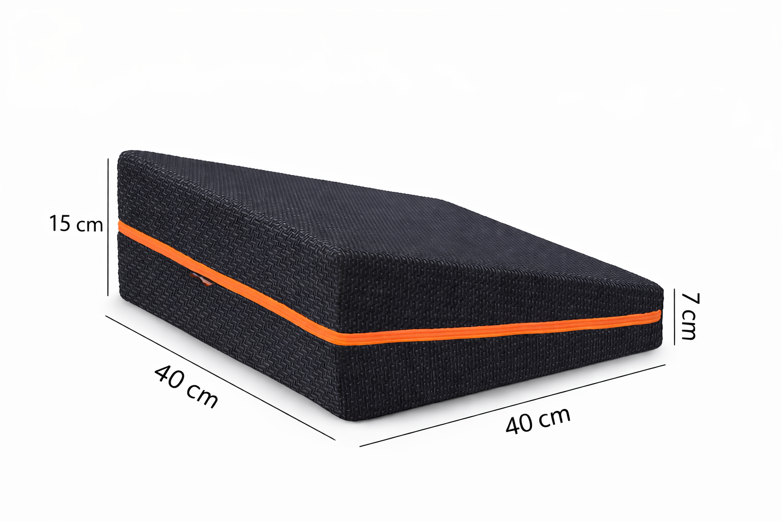 Cuscino post operatorio per anca – rialzo seduta inclinato 15/7 cm - immagine 5